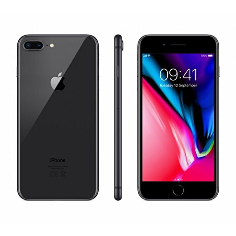 Apple iPhone 8 Plus 64GB Space Grey 5,5" Retina/ LTE/ Wifi AC/ NFC/ IP67/ iOS 11