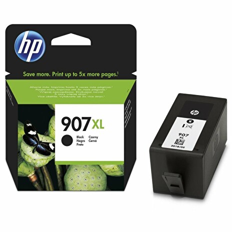 HP inkoustová kazeta 907XL černá T6M19AE, originál
