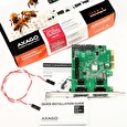Axago - PCES-SH4 PCIe 2-Lane řadič 4x int./2x ext. SATA 6G HD