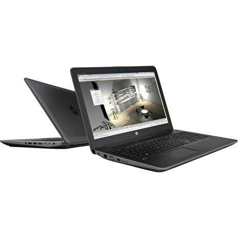 HP Zbook 15 G4 - notebook 15.6" (1920x1080), Intel i7-7700HQ, 16GB DDR4, 256GB SSD, NVIDIA M2200, W10P, Otisk