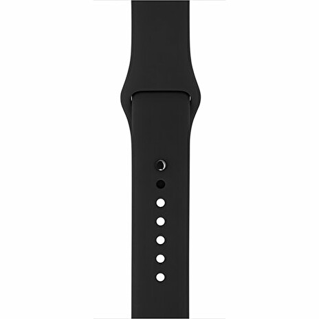 Apple 42mm Black Sport Band with Space Gray Stainless Steel Pin