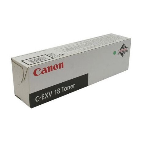 Toner Canon, black, CEXV18, 0386B002 - poškození obalu kategorie B (viz. popis)