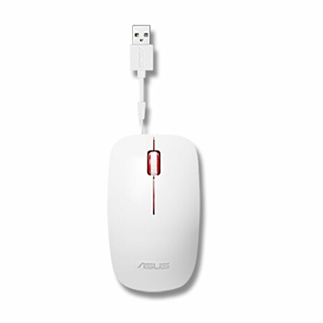 ASUS UT300 drátová myš - bílo-červená