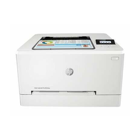 HP Color LaserJet Pro M254nw - Tiskárna - barva - laser - A4/Legal - 600 x 600 dpi - až 21 stran/min. (mono) / až 21 stran/min. (barevný) - kapacita: 250 listy - USB 2.0, LAN, Wi-Fi(n)