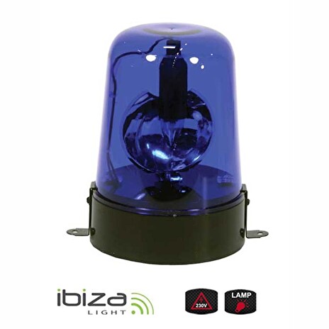 Majáček IBIZA JDL009B-LED modrý 12/220V