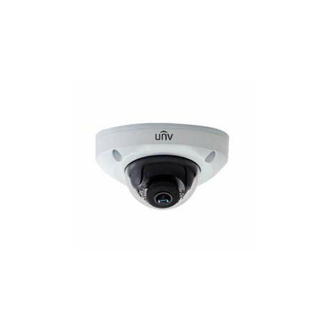UNIVIEW IP Cam IPC314SR-DVPF28, Mini Fixed Dome, venkovní, 4 Mpix, objektiv 2.8mm, úhel záběru 102°