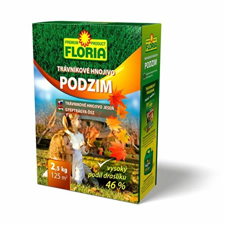 Hnojivo Agro Floria podzimní trávníkové hnojivo 2.5kg