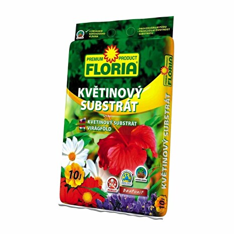Substrát Agro FLORIA květinové 10l