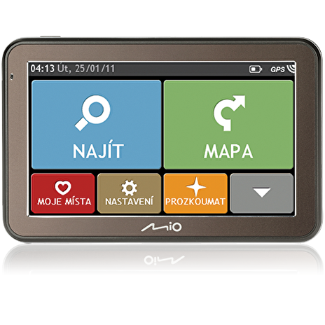 MIO Spirit 7500 GPS navigace, LCD 5", mapy EU (44) Lifetime