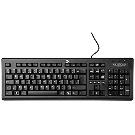HP Classic Wired Keyboard DE