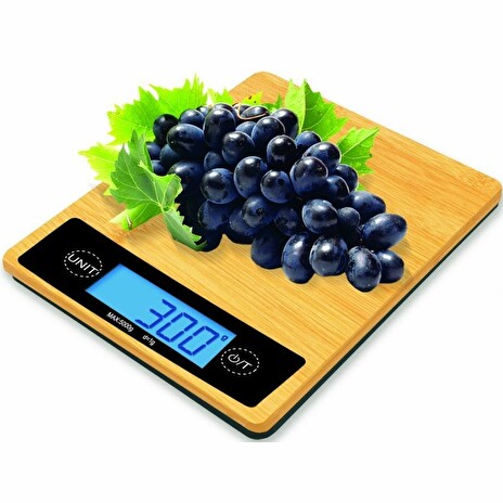 Orava EV-13 - digitální kuchyňská váha, LCD displej, do 5kg, přesnost 1g