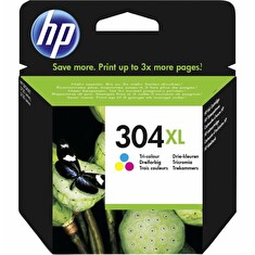 HP 304XL Tříbarevná originální inkoustová kazeta