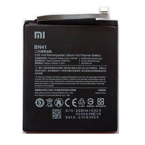 Xiaomi BN41 Original Baterie 4100mAh (Bulk)