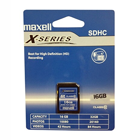 Karta paměťová MAXELL SDHC 16GB