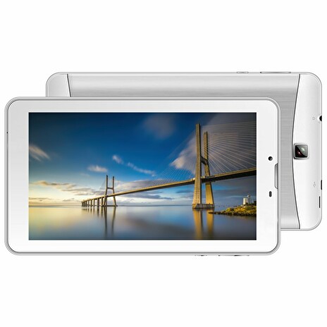iGET Tablet Smart G71 - bílý 7" IPS/ 1024x600/ QuadCore/ 1GB/ 8GB/ 3G/ Android 7