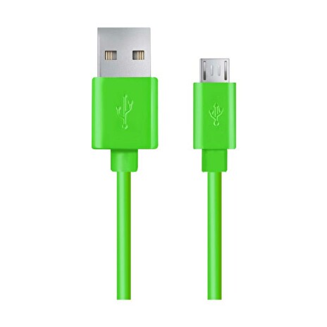Esperanza EB143G Kabel Micro USB 2.0 A-B M/M, 1.0m, zelený