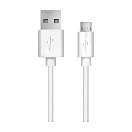 Esperanza EB145W Kabel Micro USB 2.0 A-B M/M 2.0m, bílý