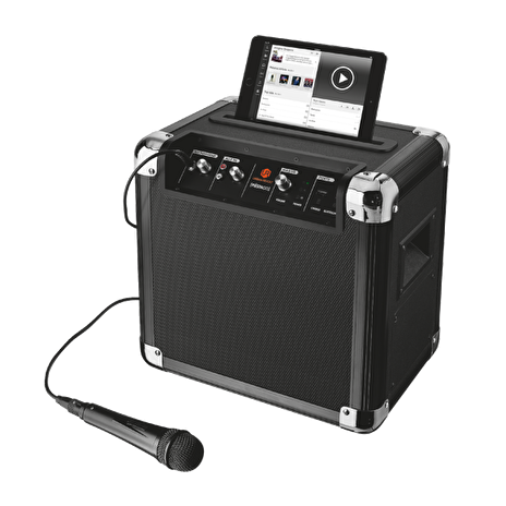 TRUST Bezdrátový reproduktor Fiësta Go Bluetooth Wireless Party Speaker - Black (bezdrátový, přenosný, nabíjecí)