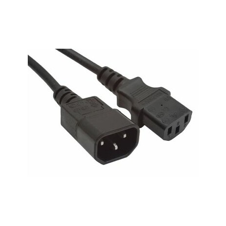 Gembird kabel síťový prodlužovací 1,8m IEC320 C13/14, VDE certifikace