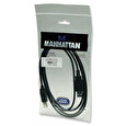 Manhattan Hi-Speed USB 2.0 Kabel A-B M/M 1,8m, černý