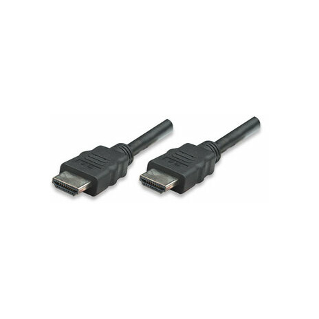 Manhattan kabel pro monitory HDMI/HDMI 1.4 Ethernet 10m stíněný, černý