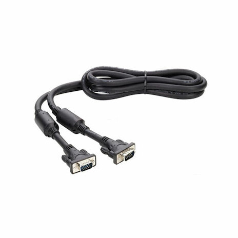 Qoltec XGA video kabel, 2xFerryt M/M 3m