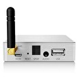 Music streaming receiver Icy Box IB-MP401, Aluminium, FLAC support