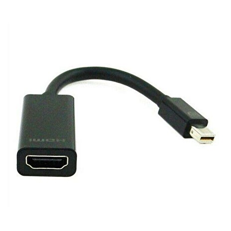 Gembird adaptér mini displayport 1.1->HDMI, na kabelu, černý