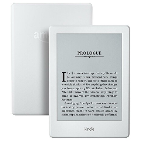 Amazon Kindle 8 Touch, 6'' E-ink displej, WiFi, SPONZOROVANÁ VERZE, bílý
