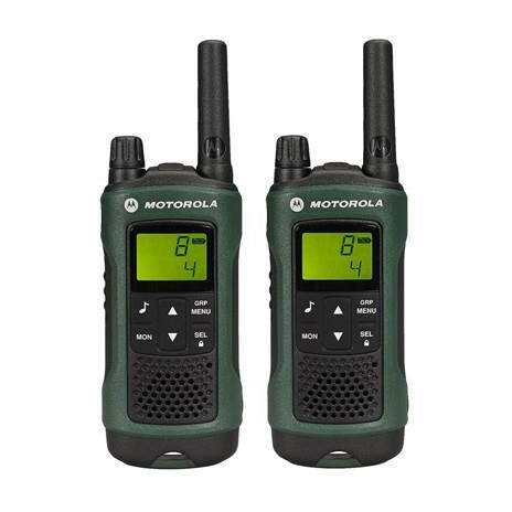 Motorola T81 HUNTER vysílačka - 10 km, 8 kanálů, zelená