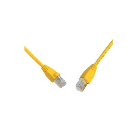 SOLARIX patch kabel CAT6 SFTP PVC 0,5m žlutý