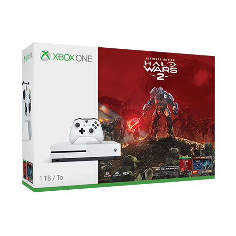 Xbox One S 1TB + Halo Wars 2 Ultimate Edition