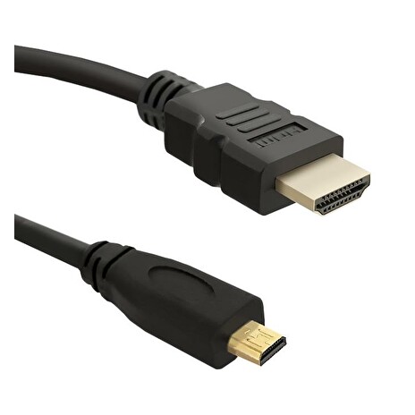 Qoltec HDMI Cable 1.4 AM / Micro HDMI DM | 2,0m