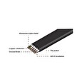 Gembird HDMI - HDMI V1.4 male-male plochý kabel (zlacené konektory) CU 3m
