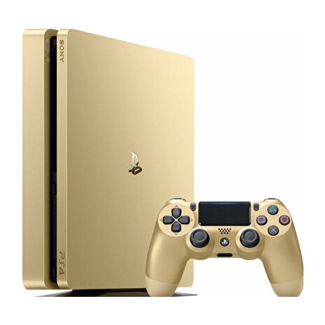 PS4 500GB Slim Gold + 2nd Controller Gold DS4