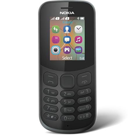 Mobilní telefon Nokia 130 Dual SIM (2017) černá