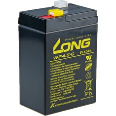 Long Baterie 6V 4,5Ah olověný akumulátor F1