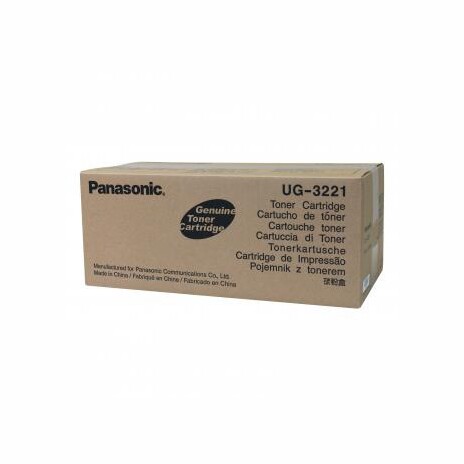 Toner Panasonic Fax UF-490, black, UG3221 - poškození obalu kategorie D (viz. popis)