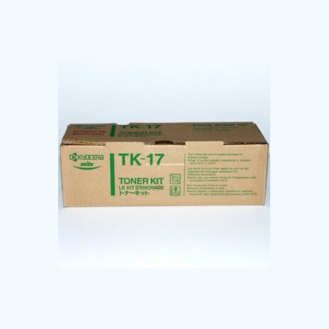Kyocera originální toner TK17, black - poškození obalu kategorie B (viz. popis)