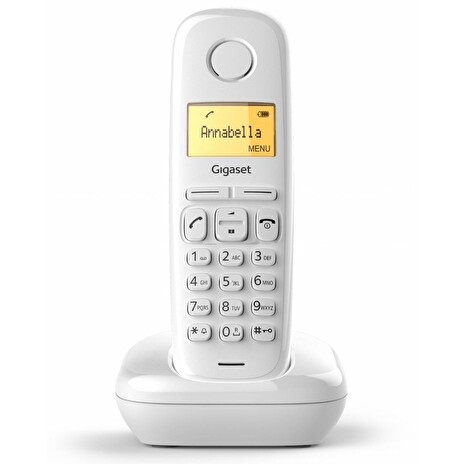 SIEMENS GIGASET A170 - DECT/GAP bezdrátový telefon, barva bílá