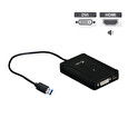 I-TEC dokovací stanice ADVANCE/ Full HD+ 2048x1152/ 2x USB 3.0/ HDMI/ DVI