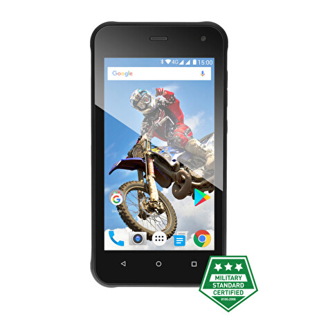 EVOLVEO StrongPhone G2, vodotěsný odolný Android 7.0, Quad Core smartphone, Dual SIM