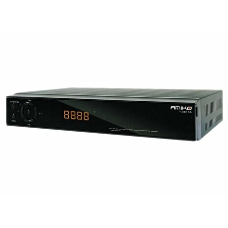 AMIKO DVB-S/S2 set-top-box SHD 8155/ Full HD/ čtečka UNI/ H.265/HEVC/ HDMI/ USB/ PVR/ RS232/ SCART/ Wi-Fi