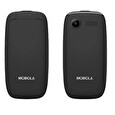 Mobiola Z1+, Dual SIM, Flip phone, černá