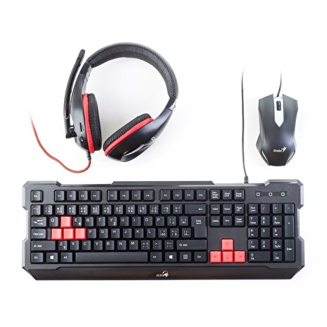 Set klávesnice + myš Genius GX GAMING KMH-200 herní