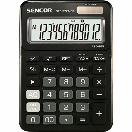 Kalkulátor Sencor SEC 372T/BK černá
