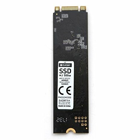 PLATINET SSD 500GB M.2 480/520MB/s Samsung TLC