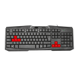 Trust Ziva Gaming Keyboard CZ & SK