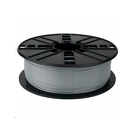GEMBIRD Tisková struna (filament), PLA, 1,75mm, 1kg, stříbrná
