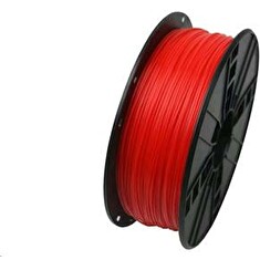 GEMBIRD Tisková struna (filament), PLA, 1,75mm, 1kg, fluorescentní, červená
